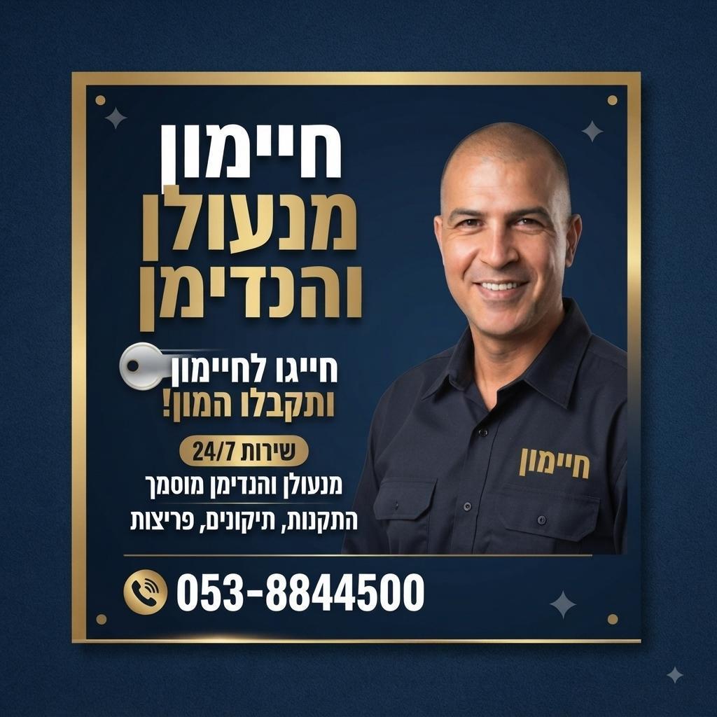 חיימון מנעולן והנדימן