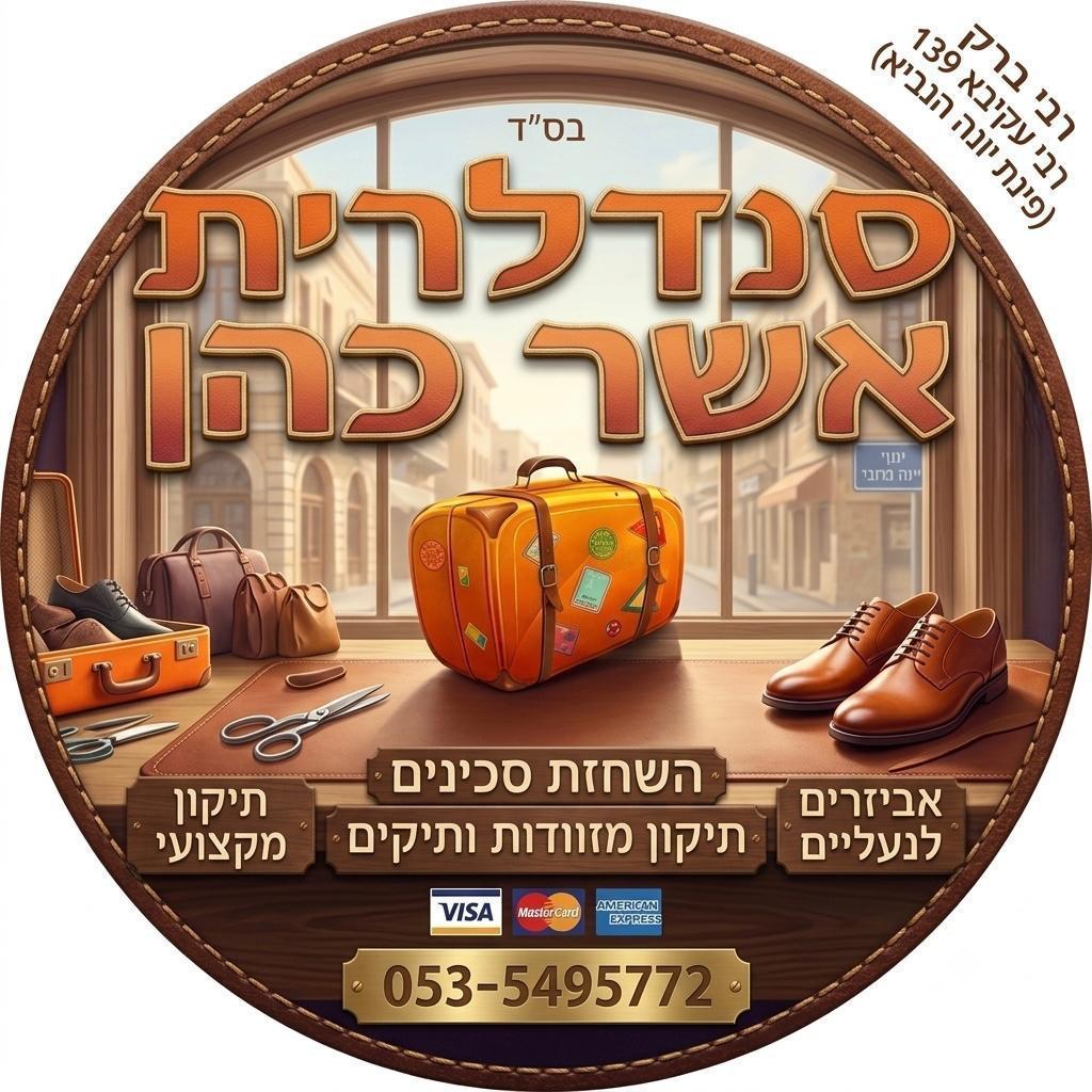 סנדלרית אשר כהן