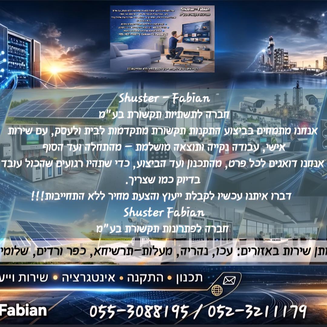 Shuster - Fabian כל פתרונות התקשורת בע"מ
