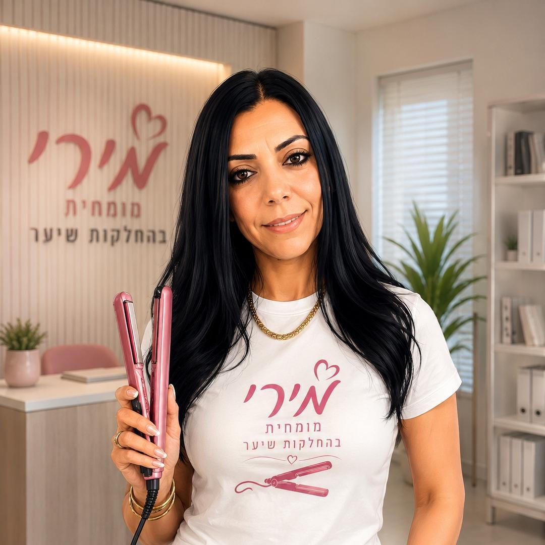 מירי מומחית בהחלקות שיער