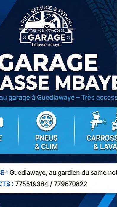 Full service reparer garage gladiateur